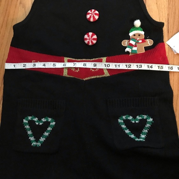 Acrylic Christmas Jumpsuit NWT - Picture 8 of 11